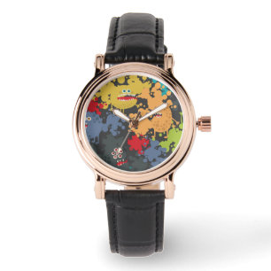 Reloj De Pulsera Pequeños monstruos graciosos