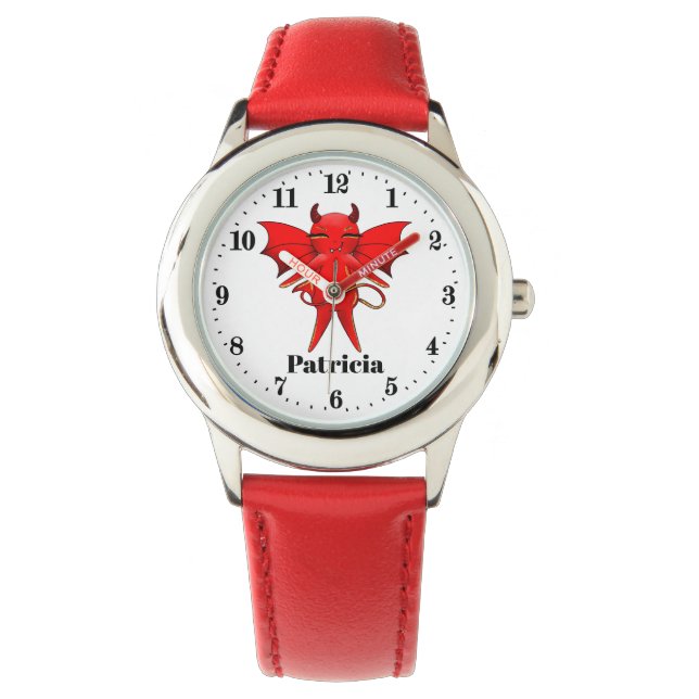 Reloj De Pulsera Pequeños niños diabólicos (Anverso)