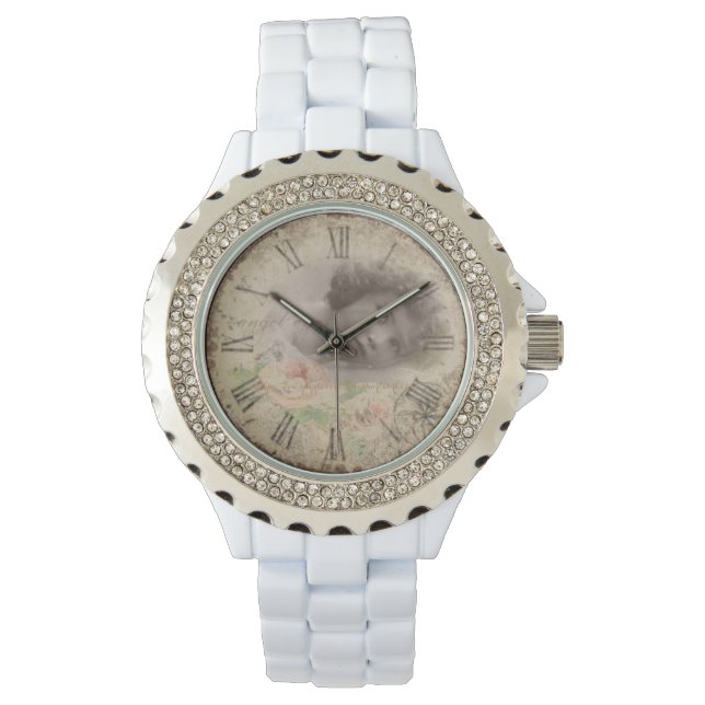 Reloj De Pulsera "Pequeños ojos de ángel" (Anverso)