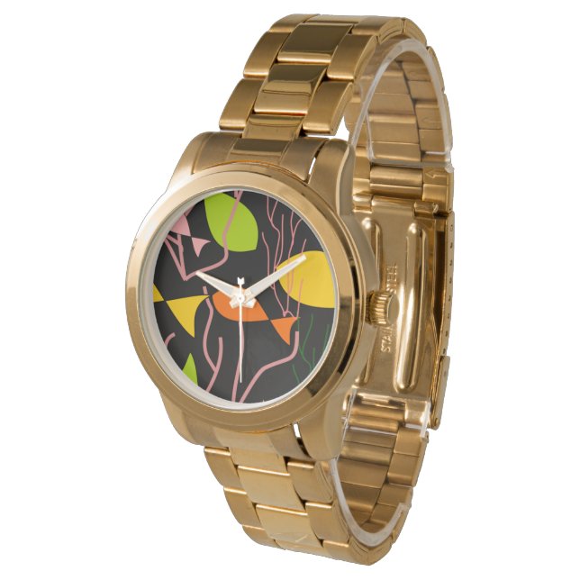 Reloj De Pulsera Pequeños peces en el agua (Angular)