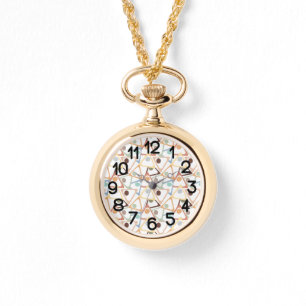 Reloj De Pulsera Pequeños triángulos pasteles