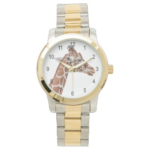 Reloj De Pulsera Perfil de la jirafa