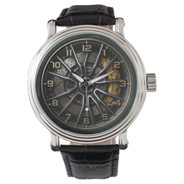 Reloj De Pulsera Performance Wheel Rim (Anverso)
