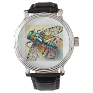 Reloj De Pulsera Periaptodes dorsal view 010924IREF235 - Watercolor