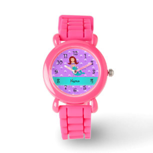 Reloj De Pulsera Perlas conocidas personalizadas de la púrpura de