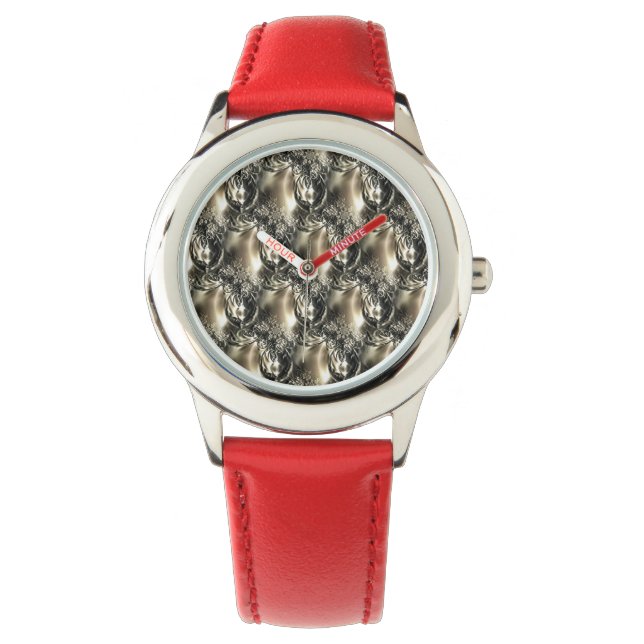 Reloj De Pulsera Perlas doradas (Anverso)