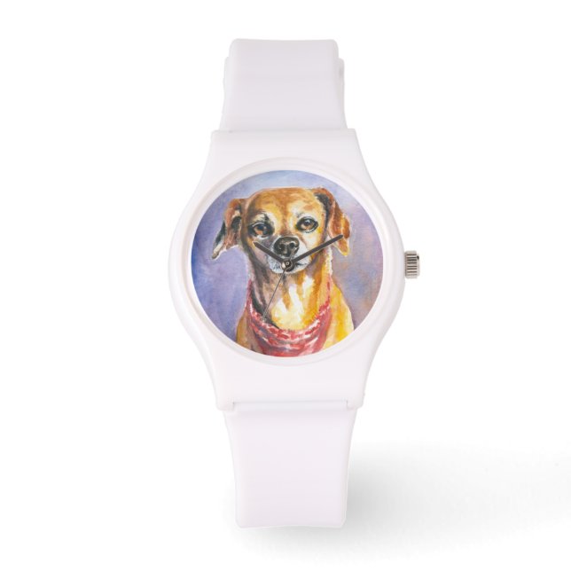 Reloj De Pulsera Perro 2 (Anverso)