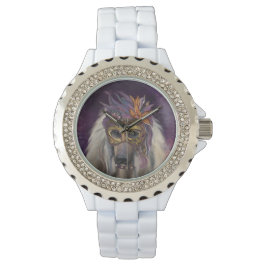 RELOJ DE PULSERA PERRO AFGANO