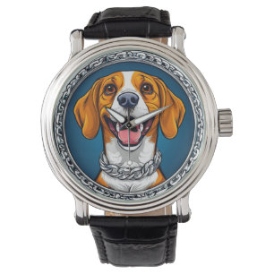 Reloj De Pulsera Perro Beagle lindo
