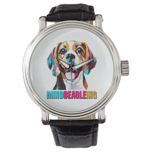 Reloj De Pulsera Perro Beagle Mindbeagleing