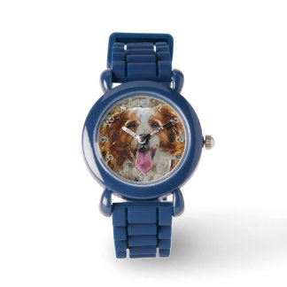 Reloj De Pulsera Perro - Bezal con números negros Observar