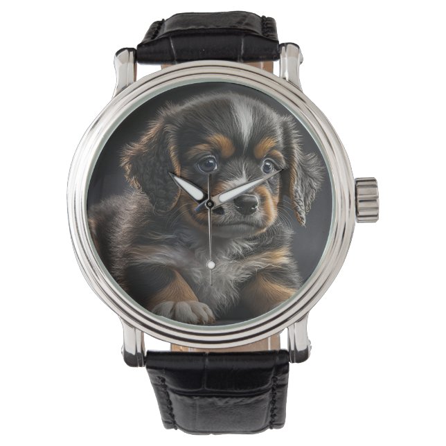 Reloj De Pulsera Perro, Cachorro, Mascota (Anverso)