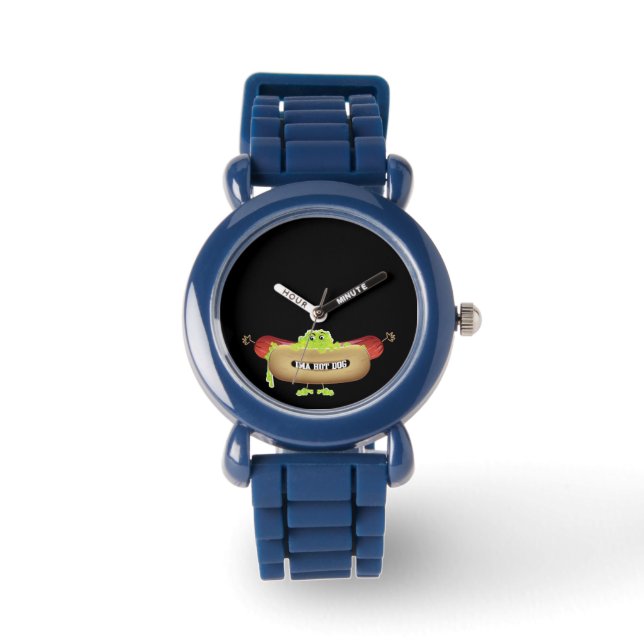 RELOJ DE PULSERA PERRO CALIENTE (Anverso)