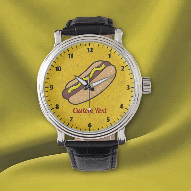 Reloj De Pulsera Perro caliente (Subido por el creador)