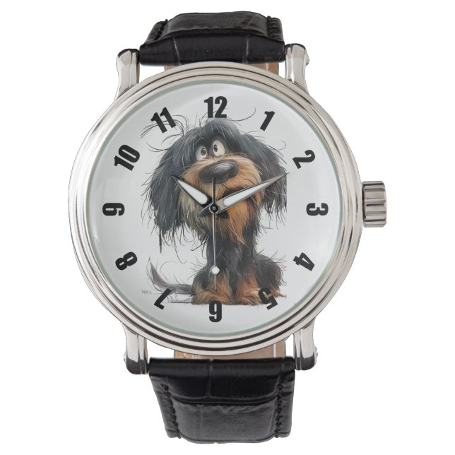 Reloj De Pulsera Perro caprichoso (Anverso)