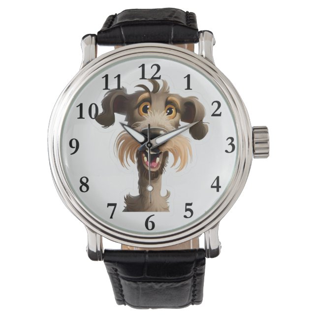 Reloj De Pulsera Perro caprichoso (Anverso)