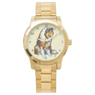 Reloj De Pulsera perro collie
