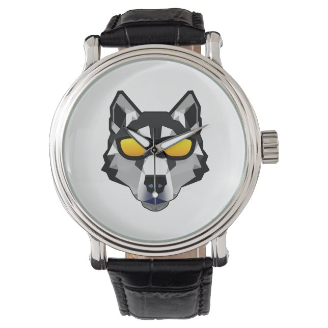 Reloj De Pulsera Perro con gafas de sol - Husky siberiano (Anverso)