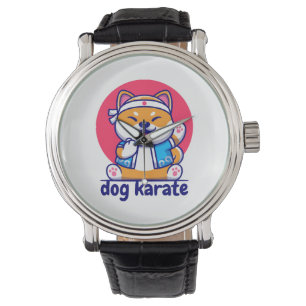 Reloj De Pulsera perro conoce a karate