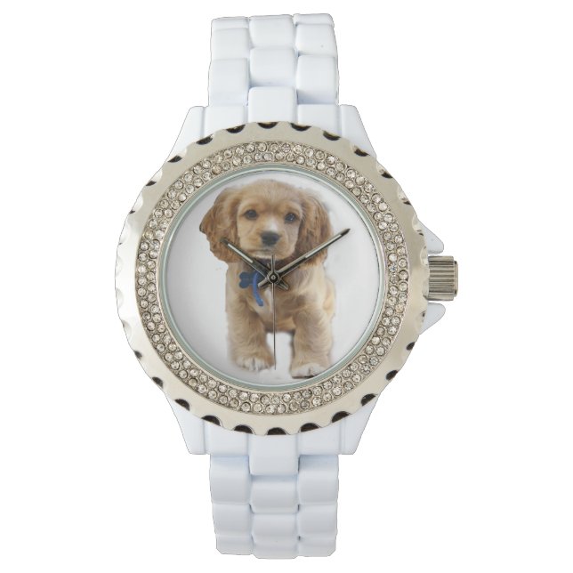 Reloj De Pulsera Perro de cachorro (Anverso)
