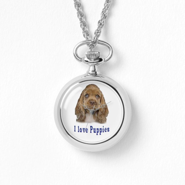 Reloj De Pulsera Perro de cachorro (Anverso)