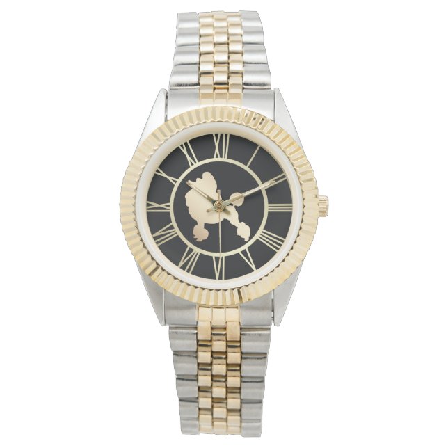 Reloj De Pulsera Perro de cangrejo de oro (Anverso)