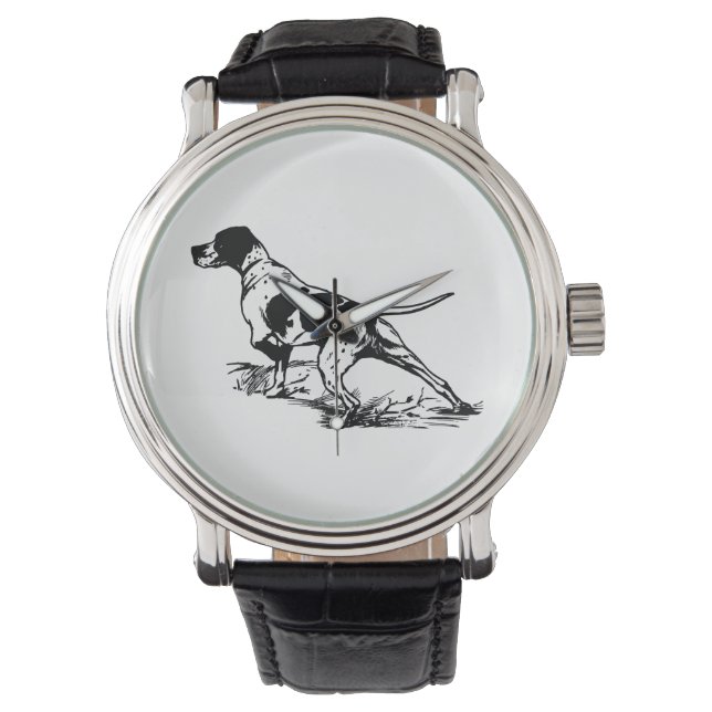 Reloj De Pulsera Perro de caza (Anverso)