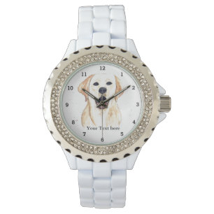 Reloj De Pulsera Perro de la poeta de perro de la popa del perro