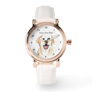 Reloj De Pulsera Perro de la poeta de perro de la popa del perro