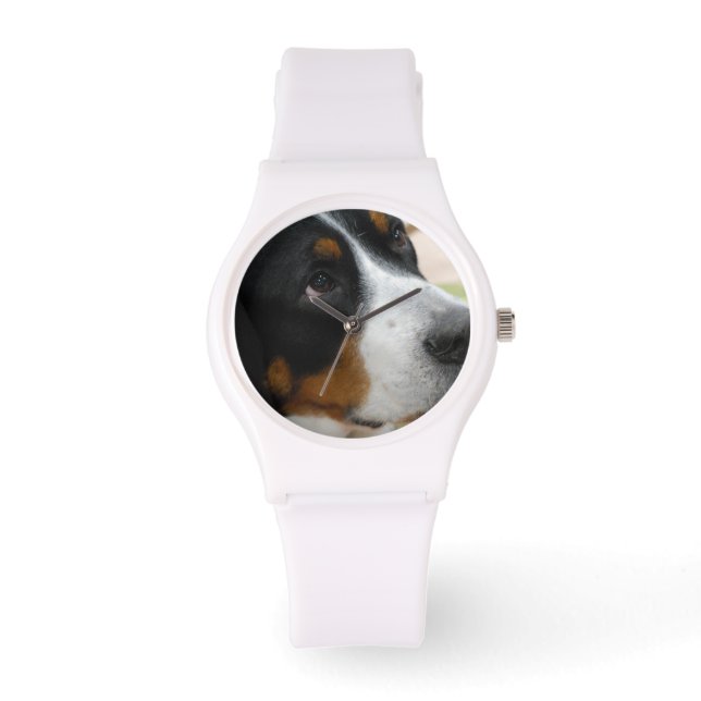 Reloj De Pulsera Perro de montaña suizo mayor (Anverso)