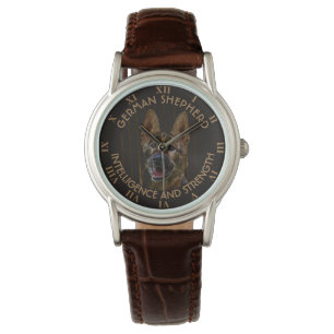 Reloj De Pulsera Perro de pastor alemán abstracto