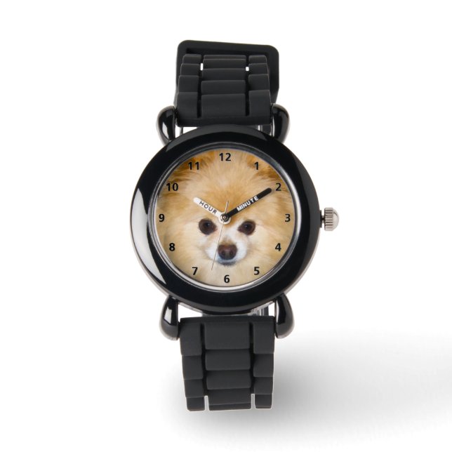 Reloj De Pulsera Perro de Pomerania (Anverso)