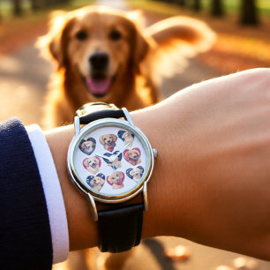 Reloj De Pulsera Perro de Valentine Golden Retriever