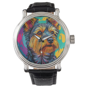 Reloj De Pulsera Perro del Terrier Australiano