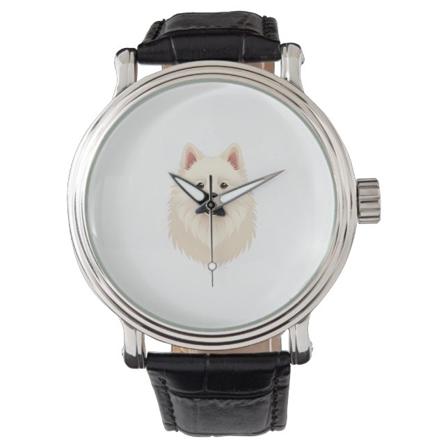 Reloj De Pulsera Perro esquimal americano (Anverso)