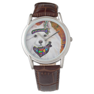 Reloj De Pulsera Perro esquimal americano