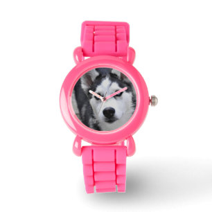 Reloj De Pulsera Perro esquimal lindo
