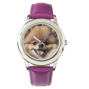 Reloj De Pulsera Perro generado por IA 01 "Buen día"