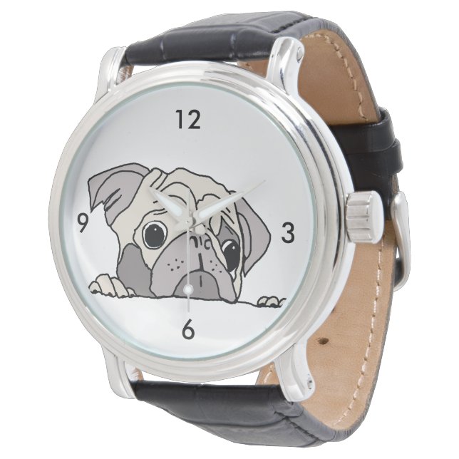 Reloj De Pulsera Perro gracioso (Angular)