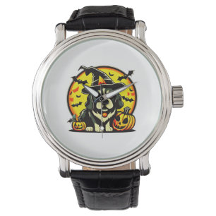 Reloj De Pulsera Perro Halloween Lowchen