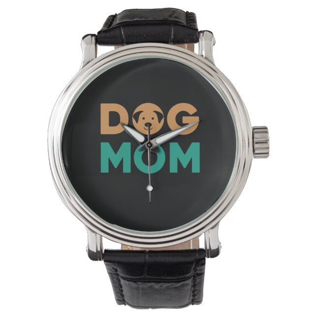 Reloj De Pulsera Perro Mamá (Anverso)