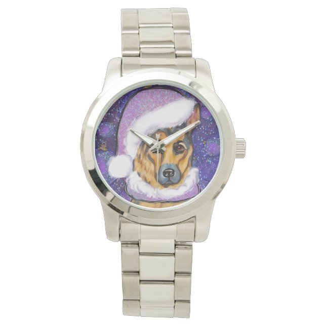 RELOJ DE PULSERA PERRO PASTOR ALEMÁN (Anverso)