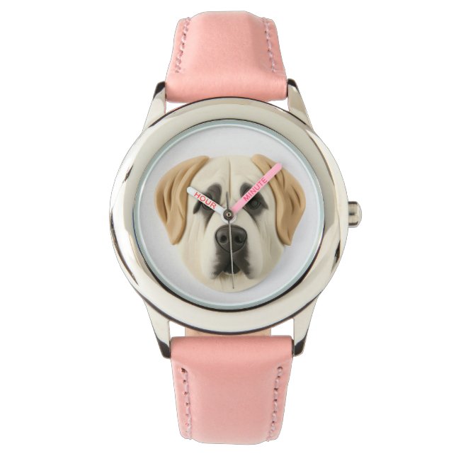 Reloj De Pulsera Perro pastor anatoliano inspirado en 3D (Anverso)