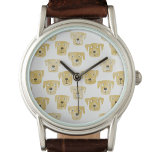 Reloj De Pulsera Perro recuperador de Labrador dorado lindo<br><div class="desc">Pintura acuarela de los lindos perros Golden Labrador Retriever,  perfecta para amantes de mascotas,  caminantes de perros,  criadores de perros y veterinarios.</div>