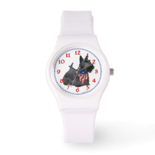 Reloj De Pulsera Perro Scotty Americano