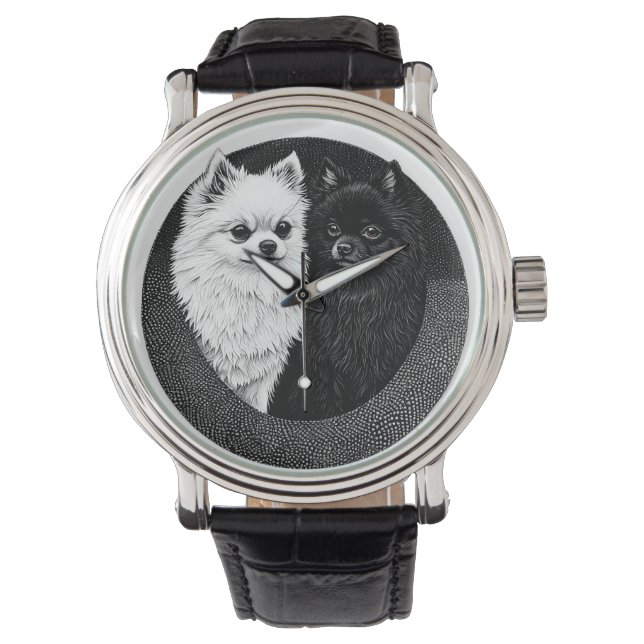 Reloj De Pulsera Perro spitz japonés (Anverso)
