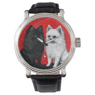 Reloj De Pulsera Perro spitz japonés