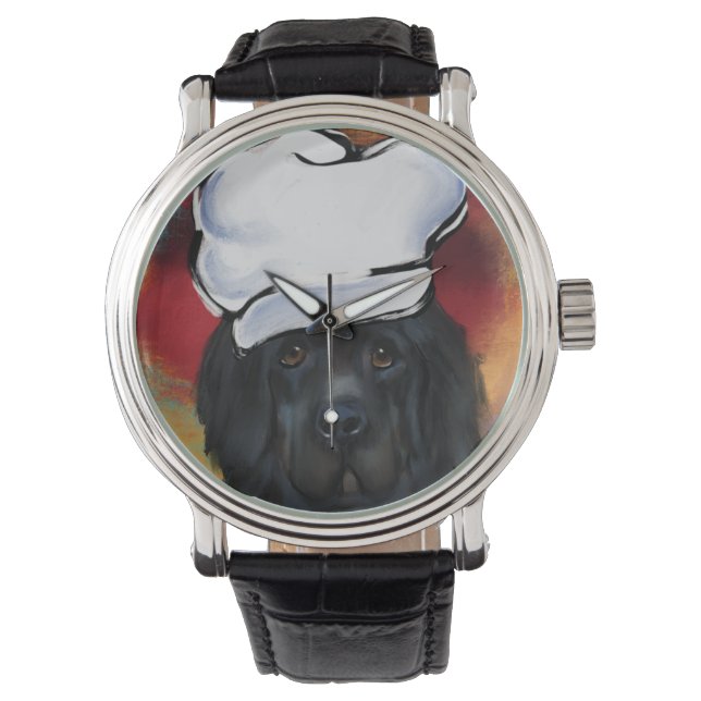 Reloj De Pulsera Perro Terranova                      (Anverso)