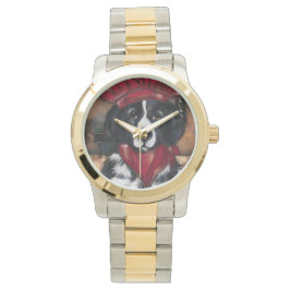 Reloj De Pulsera Perro Terranova      