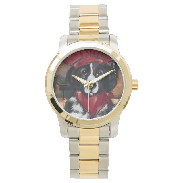 Reloj De Pulsera Perro Terranova       (Anverso)